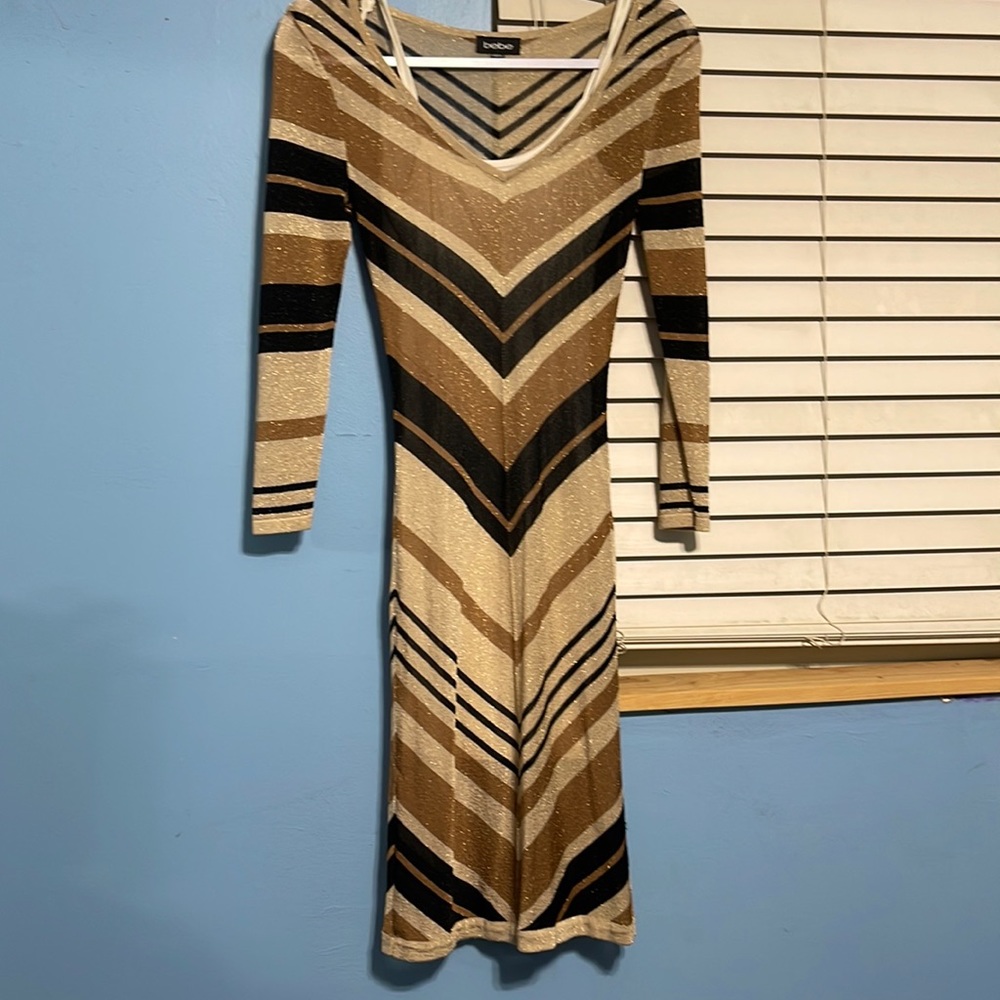 Bebe bodycon dress Sixe:XS only worn once